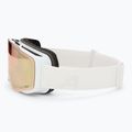 Alpina Taos QV ski goggles white matt/ gold 4