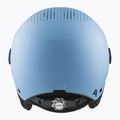 Alpina children's ski helmet Zupo Visor Q-Lite smoke/ blue matt 4