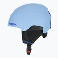 Alpina Pizi children's ski helmet smoke/ blue matt 3