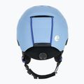 Alpina Pizi children's ski helmet smoke/ blue matt 4