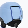 Alpina Pizi children's ski helmet smoke/ blue matt 8