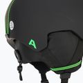 Alpina Brix children's ski helmet black/ neon matt 9