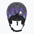 Alpina Brix midnight/ grey leo matt children's ski helmet 4