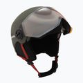 Alpina children's ski helmet Zupo Visor Q-Lite olive/red matt 10