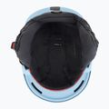 Alpina ski helmet Nax smoke/ blue matt 5