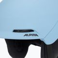 Alpina ski helmet Nax smoke/ blue matt 7
