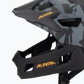 Alpina children's bike helmet Rupi black camo/orange matt 7