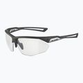 Alpina Nylos HR black transparent matt/ clear sunglasses 5
