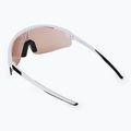 Alpina Turbo Pro Q-Lite white matt/pink mirror sunglasses 2