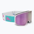 Children's ski goggles Alpina Fernie Q-Lite white/confetti matt