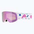 Children's ski goggles Alpina Fernie Q-Lite white/confetti matt