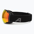 Ski goggles Alpina Falera Mag Q-Lite black matt/red/pink 5