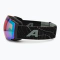 Ski goggles Alpina Falera Mag Q-Lite black/green matt/green/pink 5
