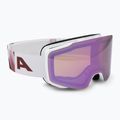 Ski goggles Alpina Taos Q-Lite white/rose matt/rose