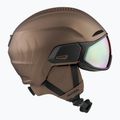 Ski helmet Alpina Oro QV Mips sepia metallic 2