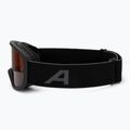 Children's ski goggles Alpina Piney 2.0 black matte/orange 4