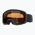Children's ski goggles Alpina Piney 2.0 black matte/orange 2