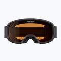 Children's ski goggles Alpina Piney 2.0 black matte/orange 3
