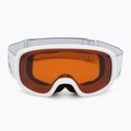 Children's ski goggles Alpina Piney 2.0 white matt/orange 2