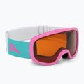 Children's ski goggles Alpina Piney 2.0 rose matt/orange