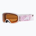 Children's ski goggles Alpina Piney 2.0 white/rose matt/orange