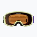 Children's ski goggles Alpina Piney 2.0 sunny/lime matt/orange 2