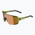 Sunglasses Alpina Lumin green transparent gloss/gold mirror