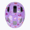Children's bike helmet Alpina Ximo 2 Jr purple hearts gloss 6