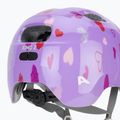 Children's bike helmet Alpina Ximo 2 Jr purple hearts gloss 8
