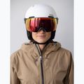 Ski helmet Alpina Arber 2 Visor Q-Lite white matt 7
