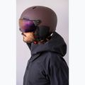 Ski helmet Alpina Arber 2 Visor Q-Lite ox brown matt 6