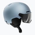 Ski helmet Alpina Arber 2 Visor Q-Lite ice blue matt