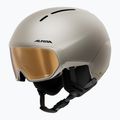 Ski helmet Alpina Vizzard QV MIPS sand matt