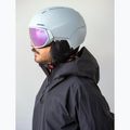 Ski helmet Alpina Vizzard Q-Lite ice blue matt 6