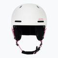 Children's ski helmet Alpina Zupo 2 white pink matt 2