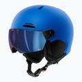 Children's ski helmet Alpina Zupo 2 Visor Q-Lite blue matt