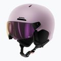 Children's ski helmet Alpina Zupo 2 Visor Q-Lite rose matt
