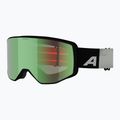 Ski goggles Alpina Venet Q-Lite black/green matt