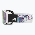 Ski goggles Alpina Venet M Q-Lite  white/lilac matt 4