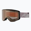 Ski goggles Alpina Venet M white/rose matt