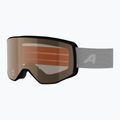 Ski goggles Alpina Venet M white matt