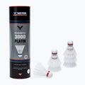 VICTOR Nylon Shuttle 3000 badminton shuttlecocks 6 pcs white 101519