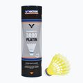 Badminton shuttlecocks VICTOR Nylon Shuttle 3000 medium 6 pcs. yellow 3