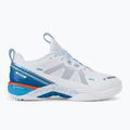 Men's badminton shoes VICTOR S82III AF white/myconos blue 2