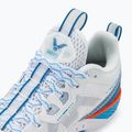 Men's badminton shoes VICTOR S82III AF white/myconos blue 10