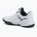 Men's badminton shoes VICTOR P8500CLS AG bright white/hunter green 3