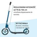 Hudora Bigwheel 215 scooter blue 14126 9