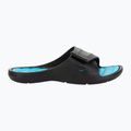 Women's slides aquafeel Profi Pool black / turqoise