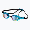 Swimming goggles aquaFeel Leader Mirrored light blue