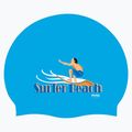 Fashy children's swimming cap 3047 Printed sky blue 2